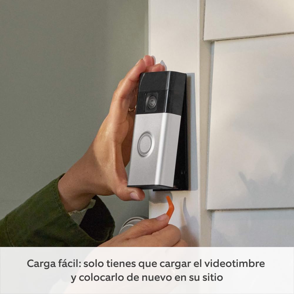 Video Timbre Inalámbrico con Batería y Cámara HD