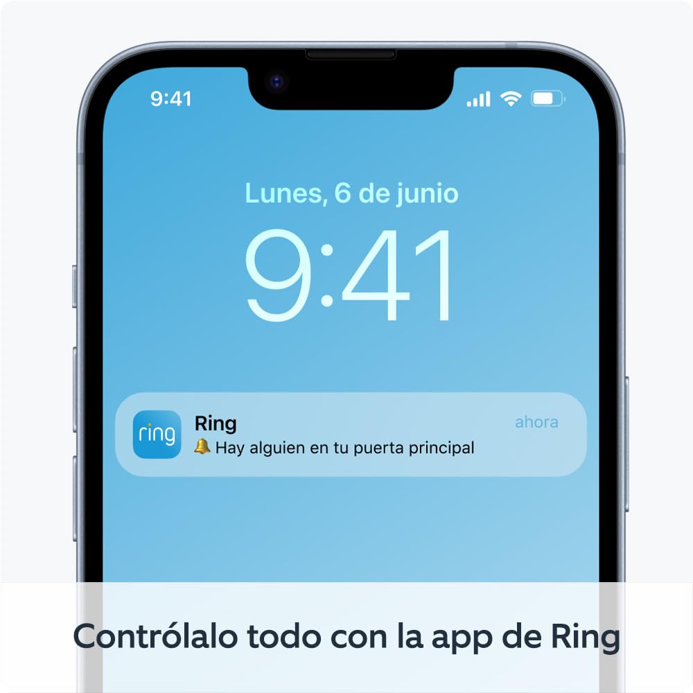 Video Timbre Inalámbrico con Batería y Cámara HD